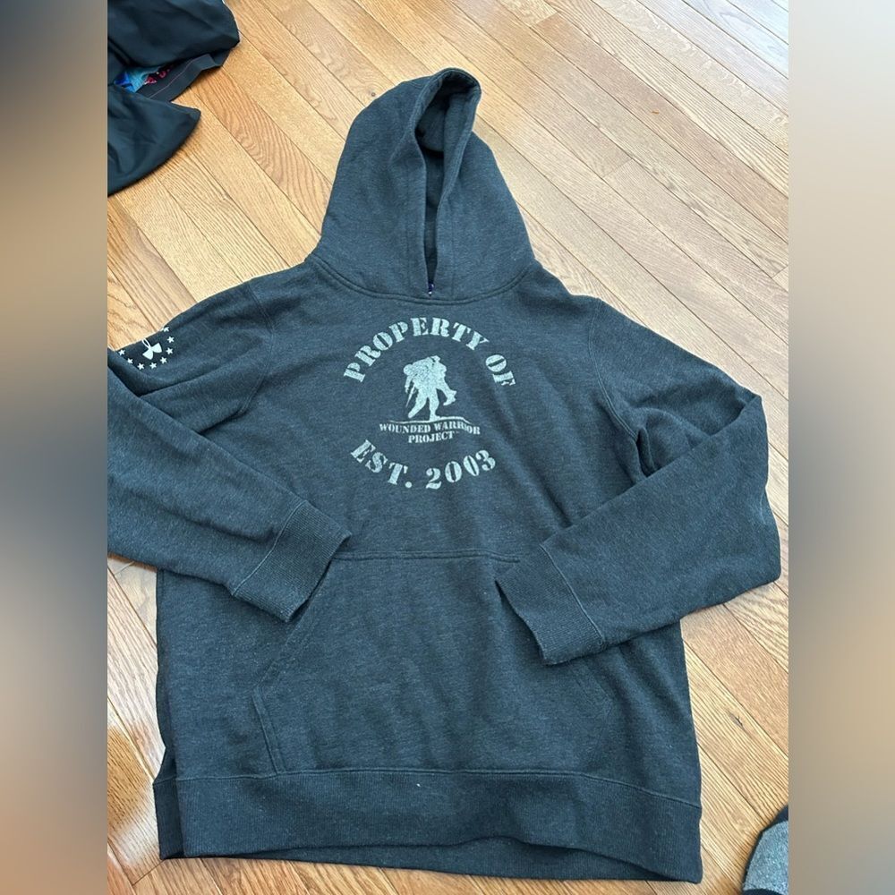 Boys Under Armour Wounded Warrior Hoodie Sweatshirt